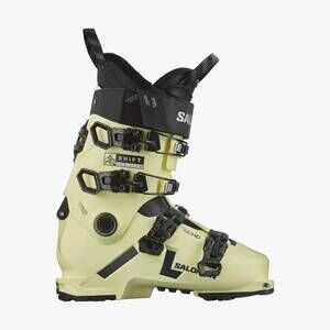 NEW SALOMON women's shift pro 110 w at ski boots in tender yellow/black